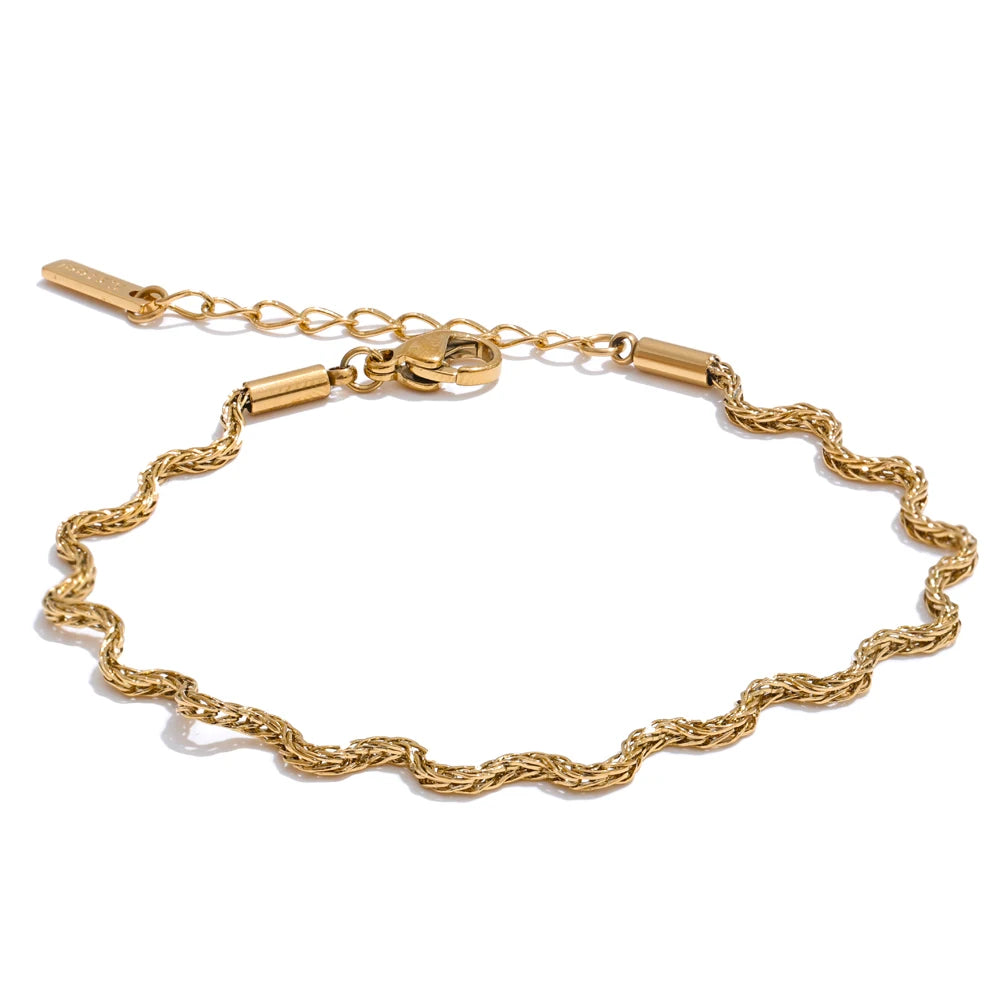 Fashionable waterproof chain bracelet 